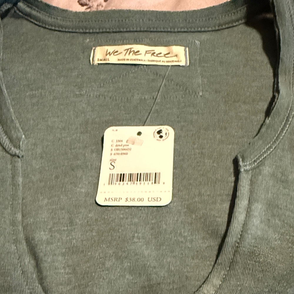 We The Free “Dried Pine” Tee - sz S -NWT